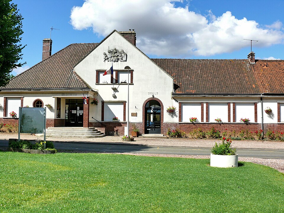 Le Bosquel — Mairie — Ecole