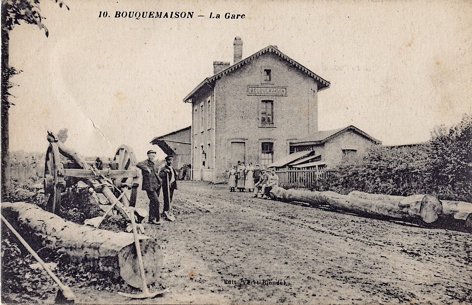 Blondel 10 — BOUQUEMAISON — La Gare