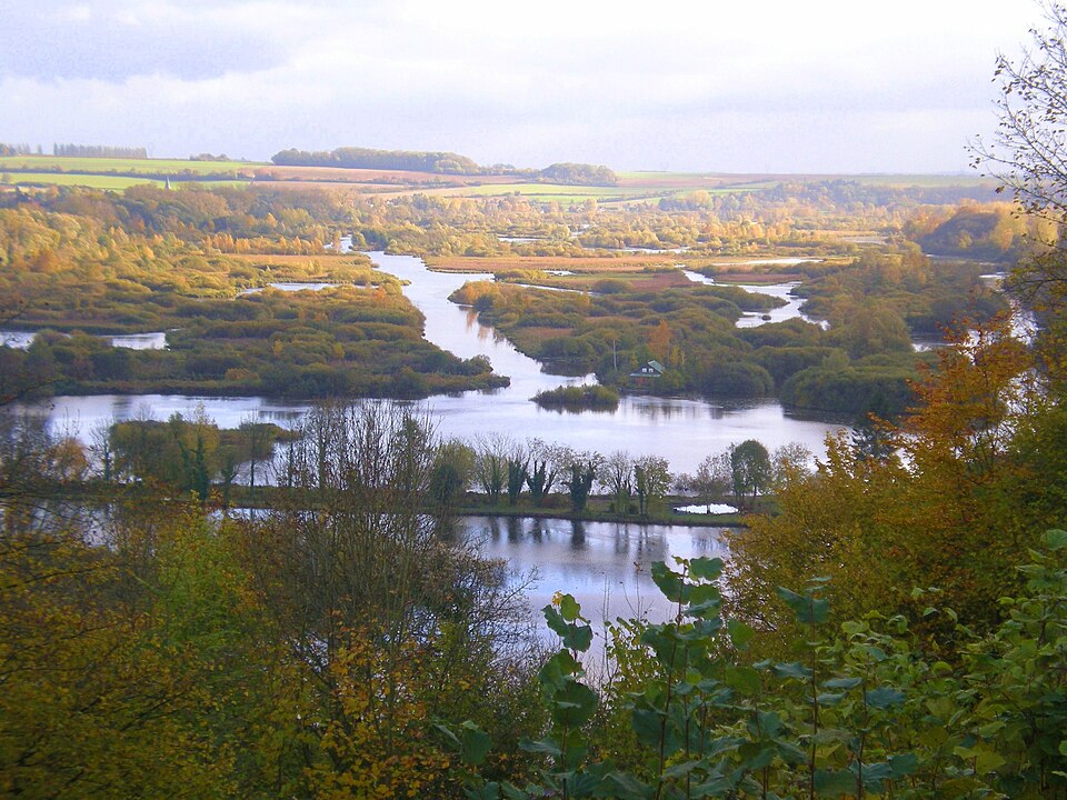 Éclusier — Vaux (Somme) — Vue depuis le belvédère de Vaux