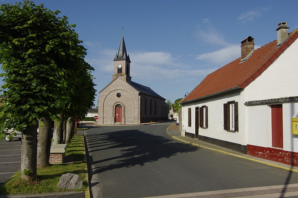Estrébœuf village