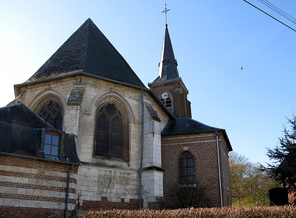 Guyencourt — sur — Noye église (chevet) 1