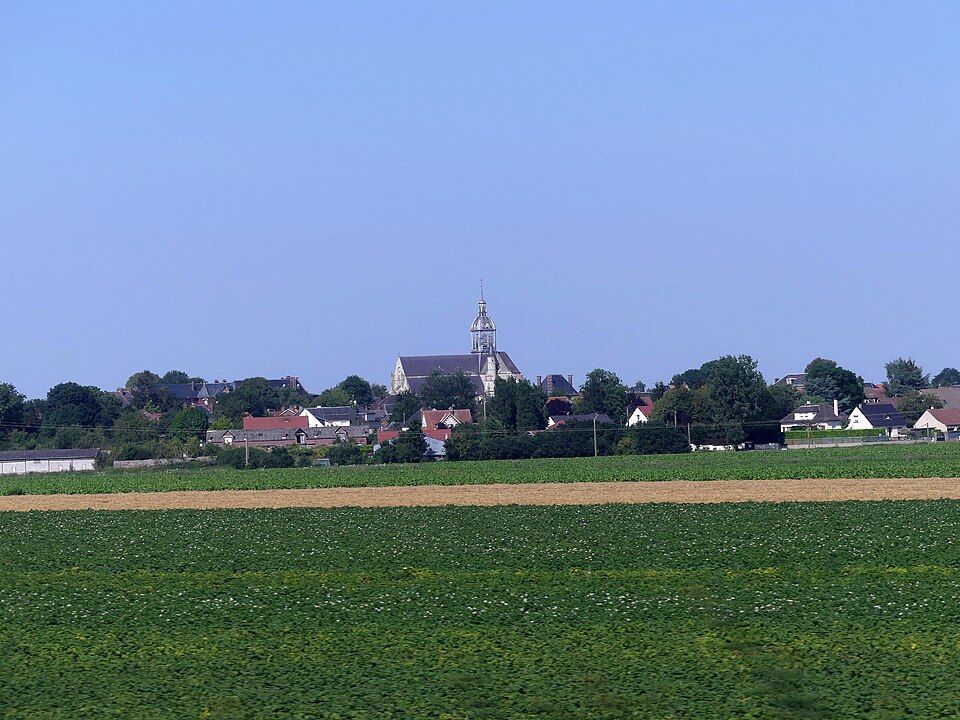 Harbonnières depuis la voie ferrée (juillet 2024) 2