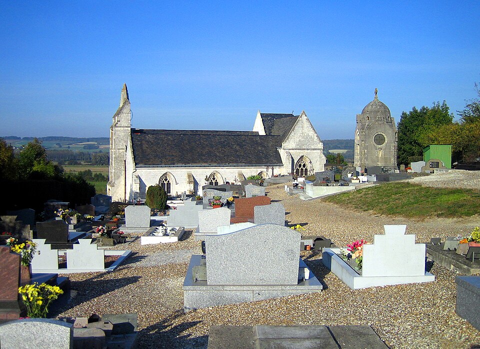 Liercourt église et cimetière 1