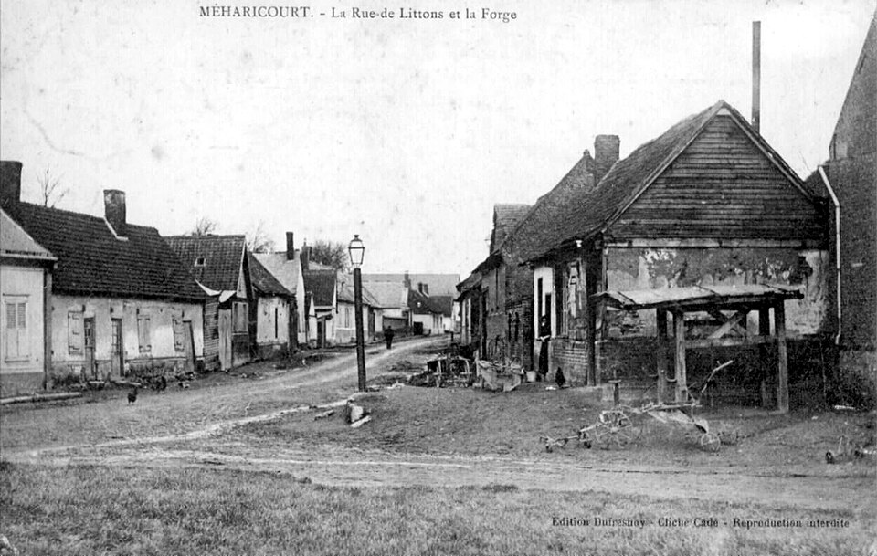 Méharicourt maréchal — ferrant et travail à ferrer
