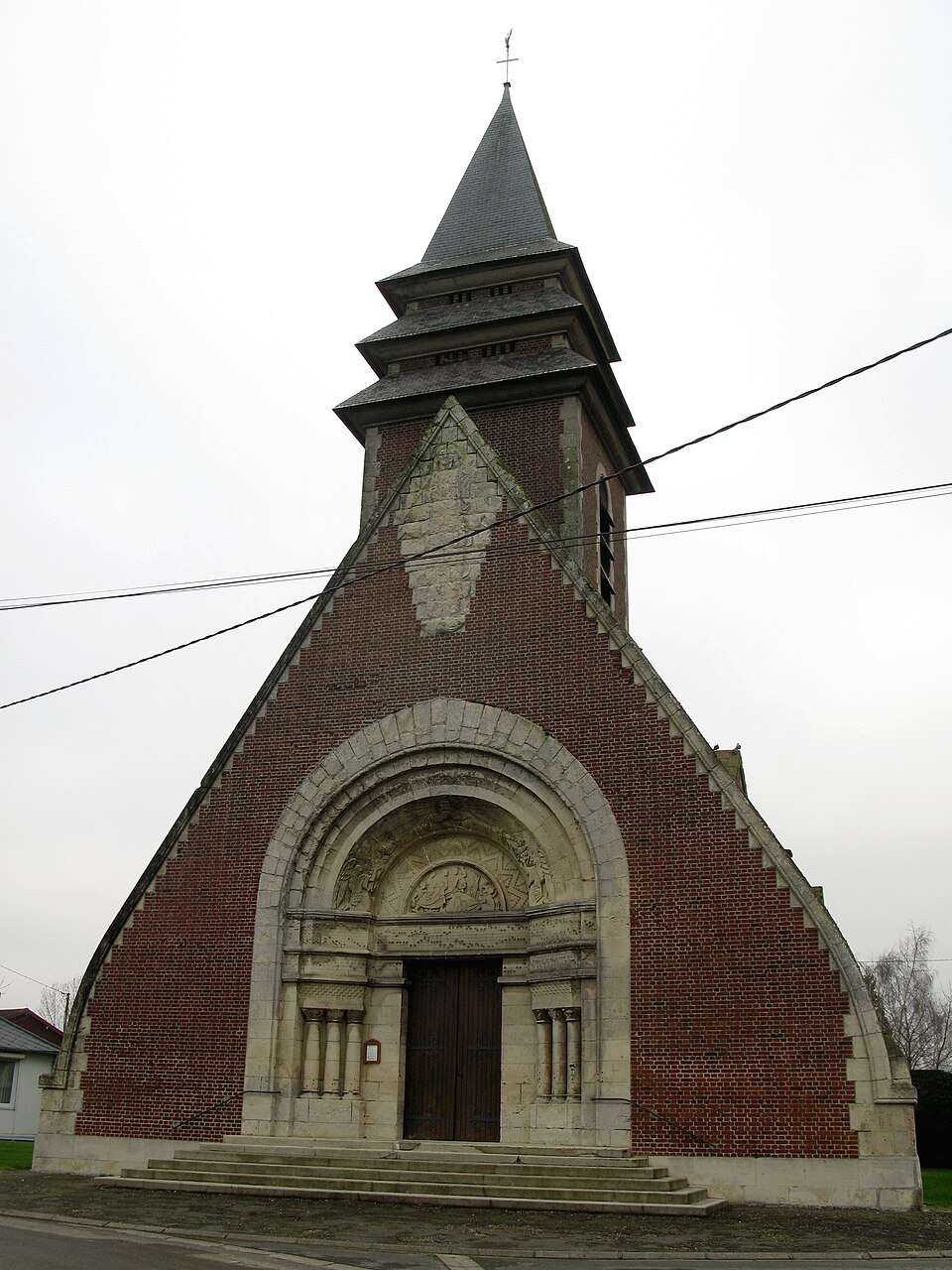 Mesnil — en — Arrouaise église 1