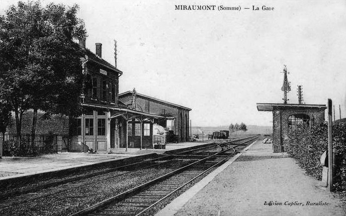 Gare — Miraumont — Somme — CPancienne