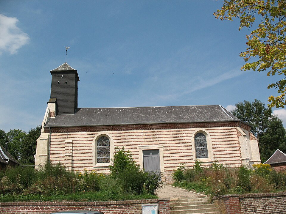 Église de Montigny — sur — l'Hallue