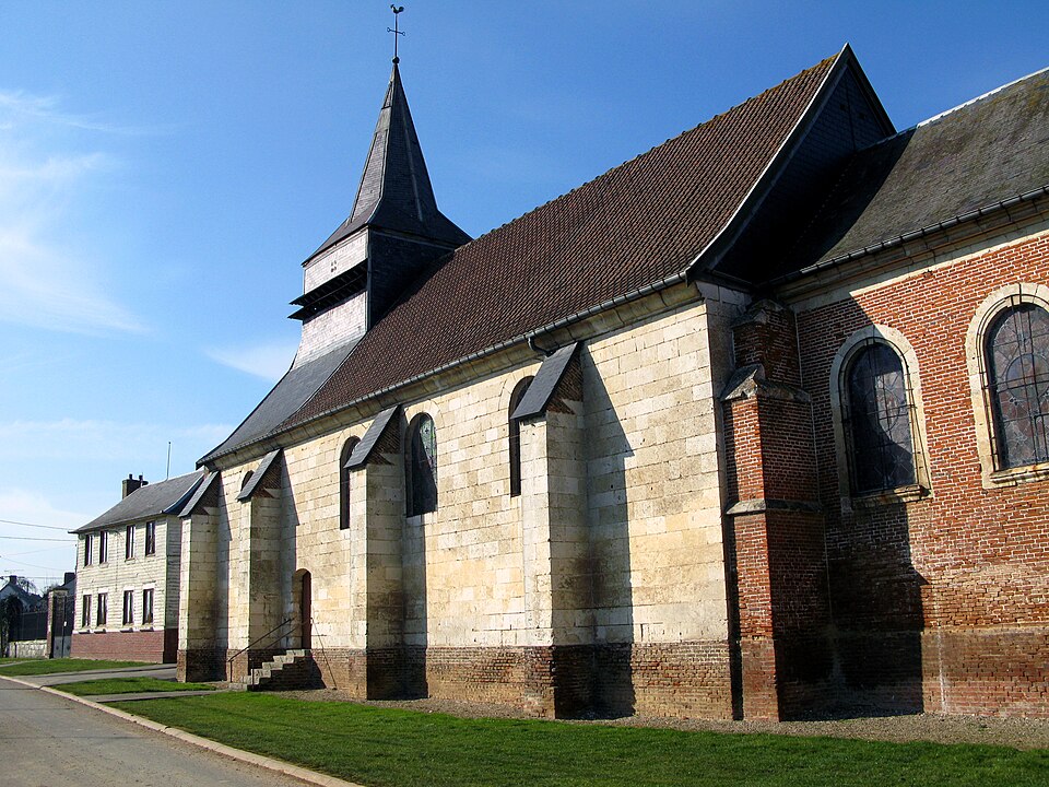 Moyencourt — lès — Poix église 1