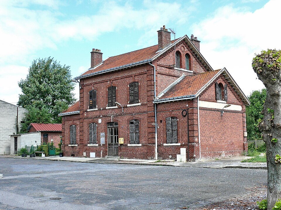 Hargicourt — Pierrepont — L'ancienne gare — A
