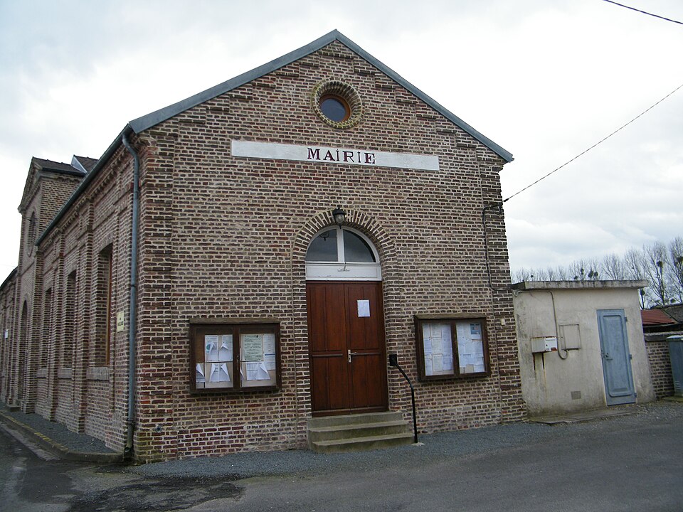 Vironchaux,80,Fr,mairie, entrée