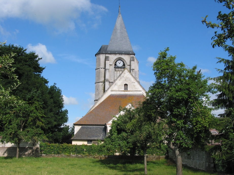 Eglise Saint Apré de warlus dans la somme