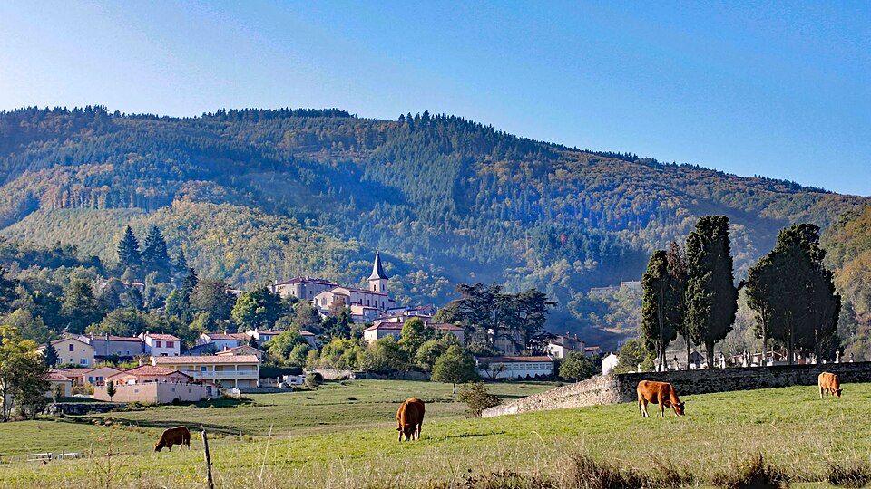 Aussillon vu du nord