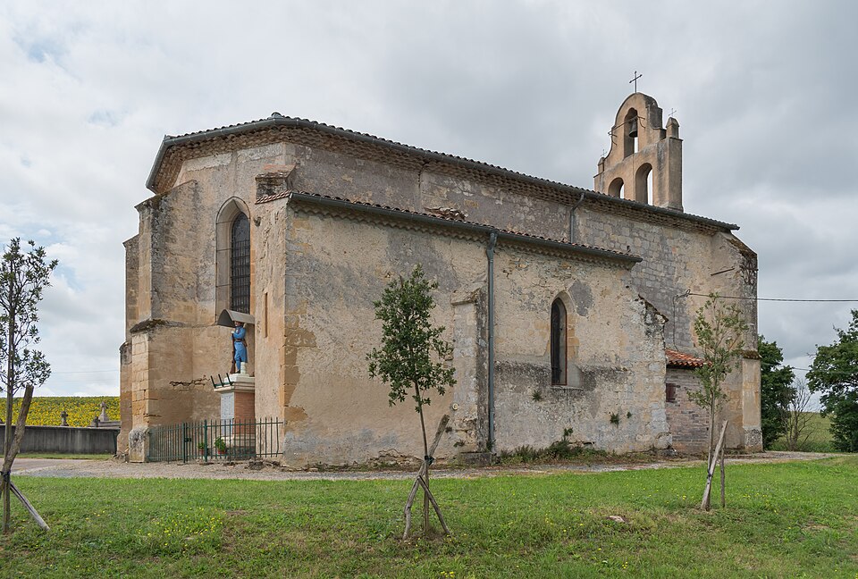 Saint Michael church in Bertre (2)