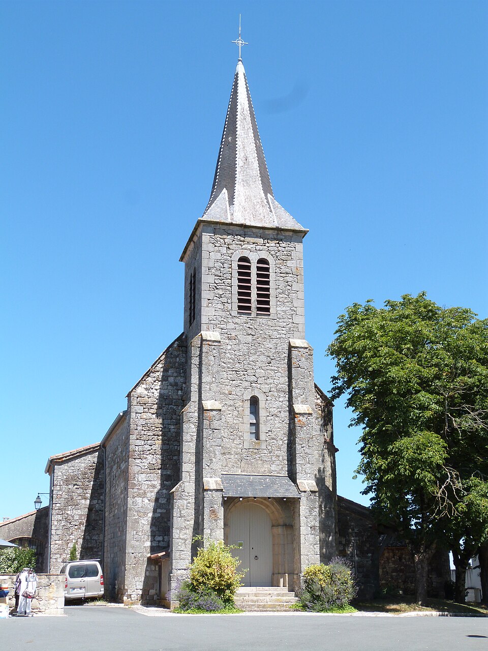 Eglise Saint — Eusèbe à Campagnac (Tarn)