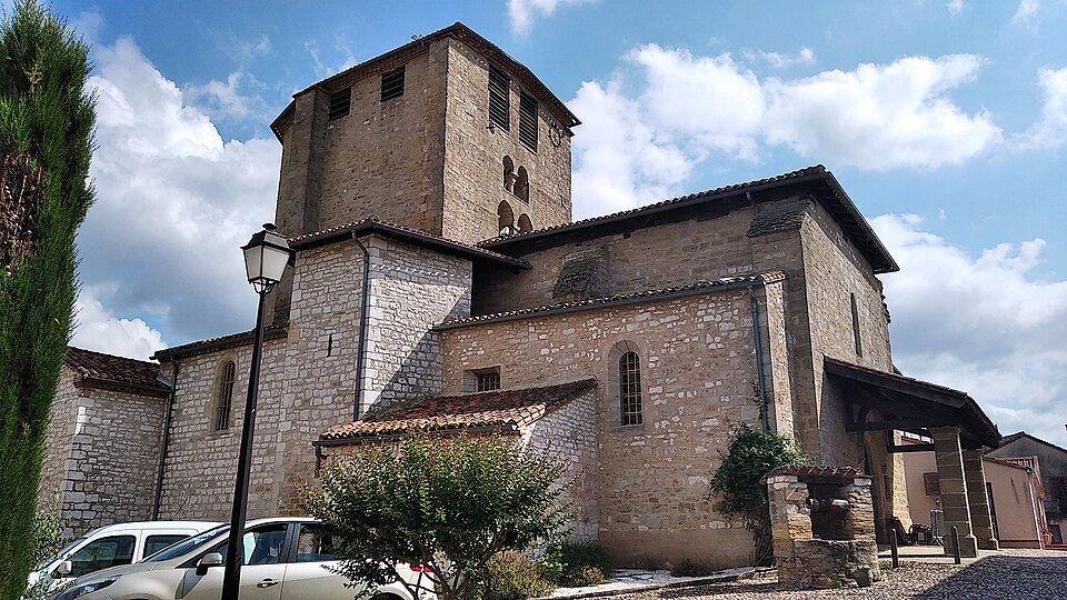 Église Notre — Dame de Dénat — vue d'ensemble