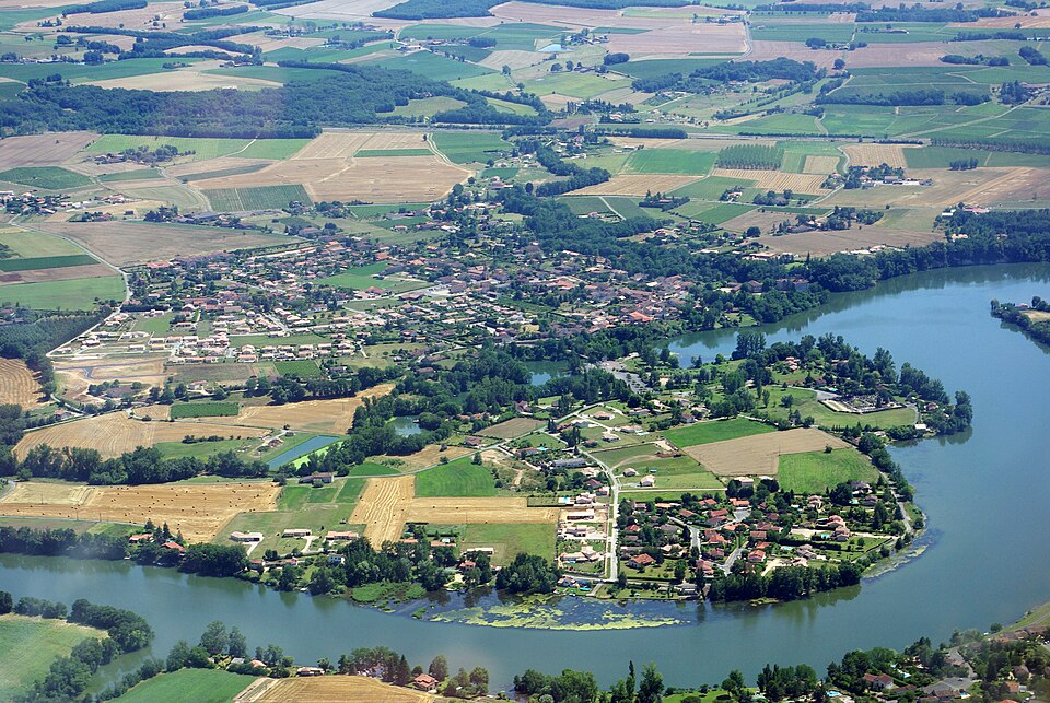 Aerial — photo — Lagrave — Tarn