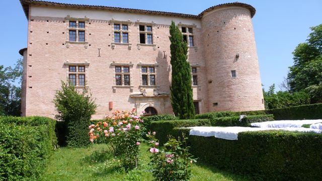Château de Padiès, Lempaut, Façade Sud
