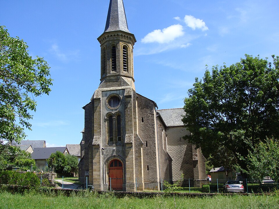 06 Trébas, église Saint — Blaise