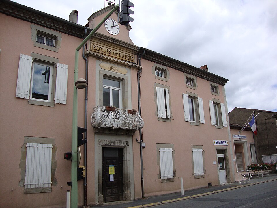 Valdurenque (Tarn, Fr) écoles et mairie
