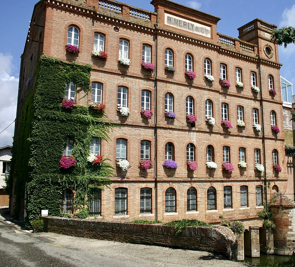 Le Moulin d’Albias fleuri