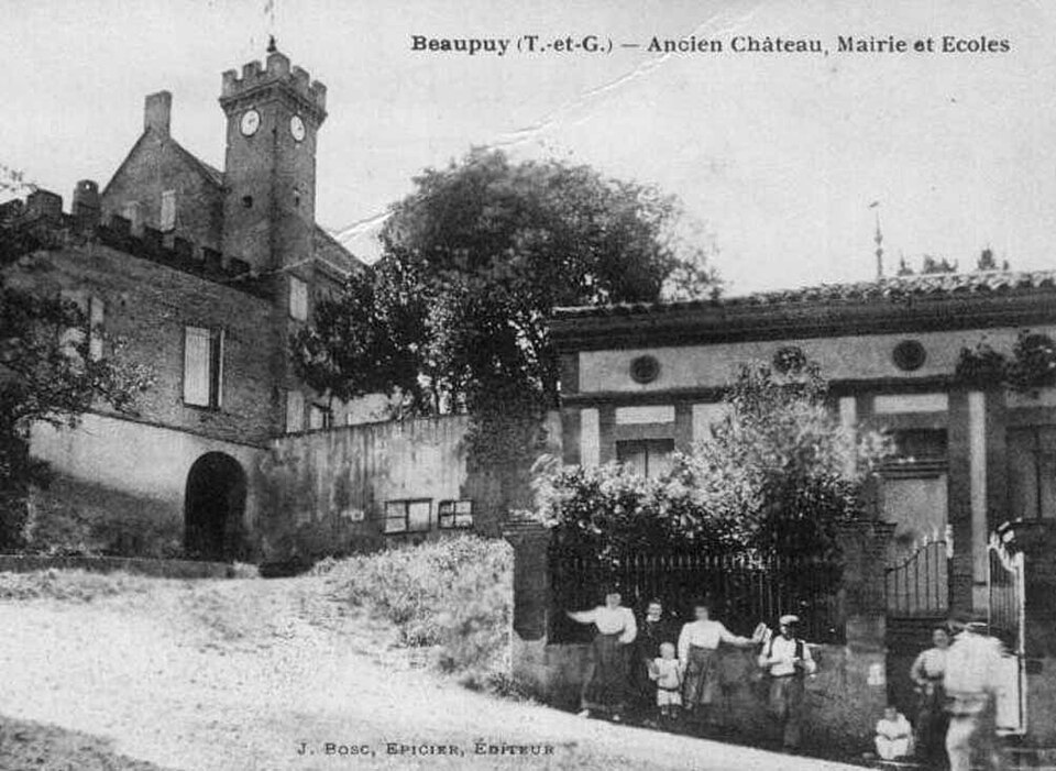 Village de Beaupuy (photo ancienne)