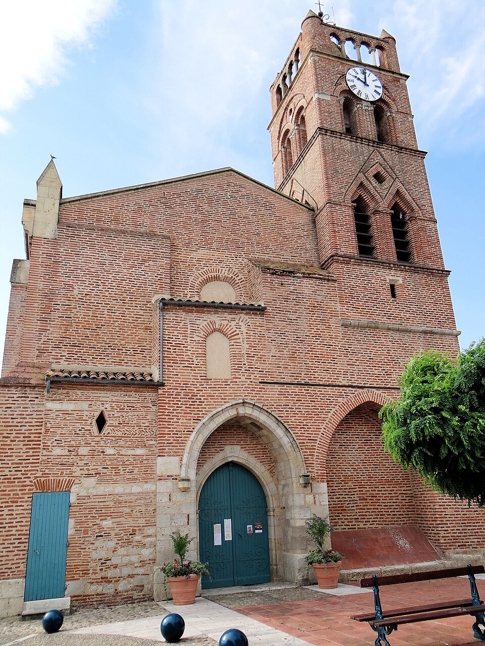 Donzac — Église de l'Assomption — 1