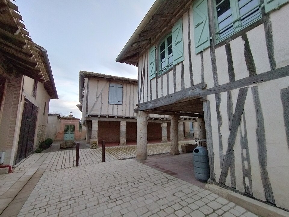 Faudoas — Maisons à colombages