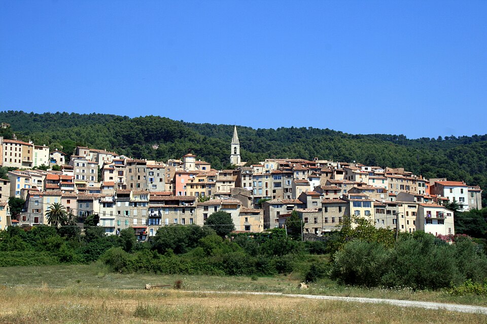 Callas vue générale du village
