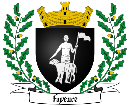 Blason de Fayence