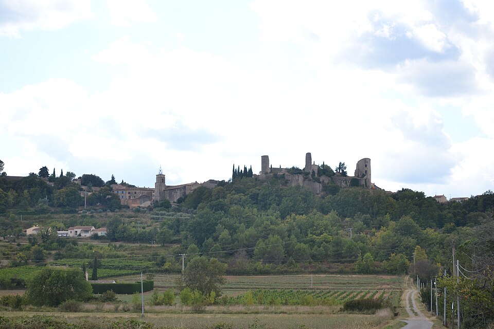 Pontevès — vue sur le village