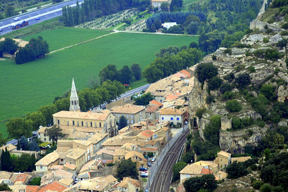 MORNAS — aerienne — village