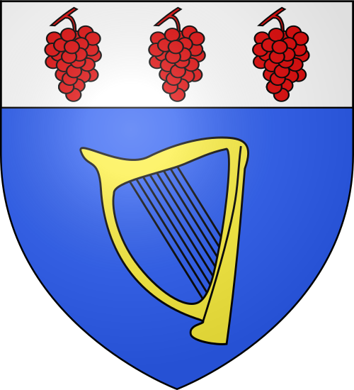 Blason de Sainte-Cécile-les-Vignes