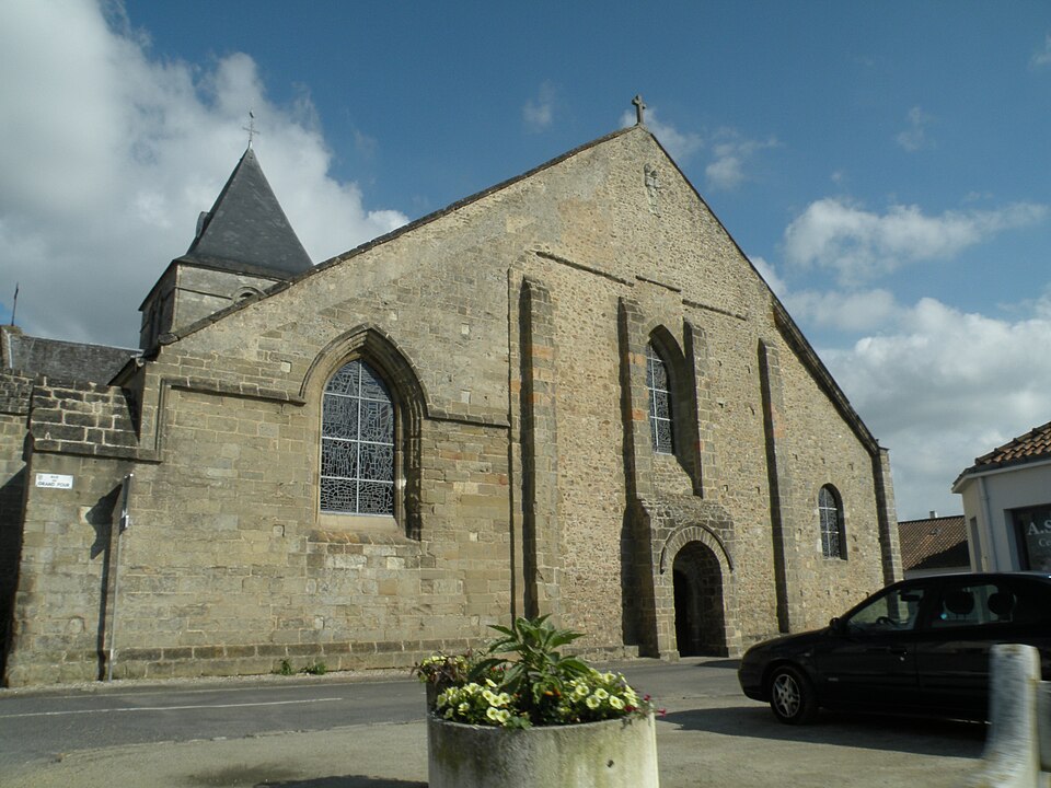 Beauvoir — sur — Mer église