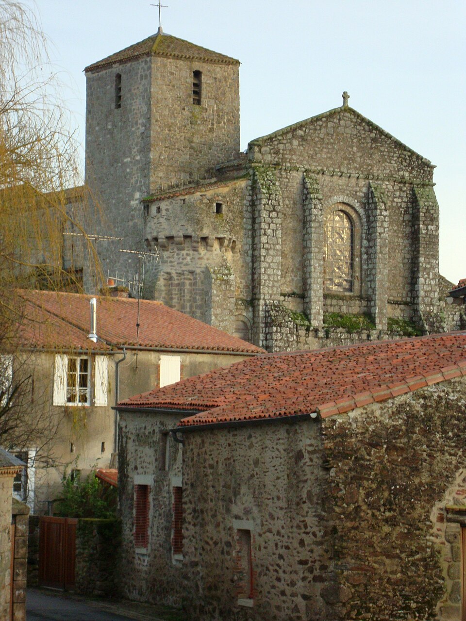 L'église de La Chaize — le — Vicomte.
