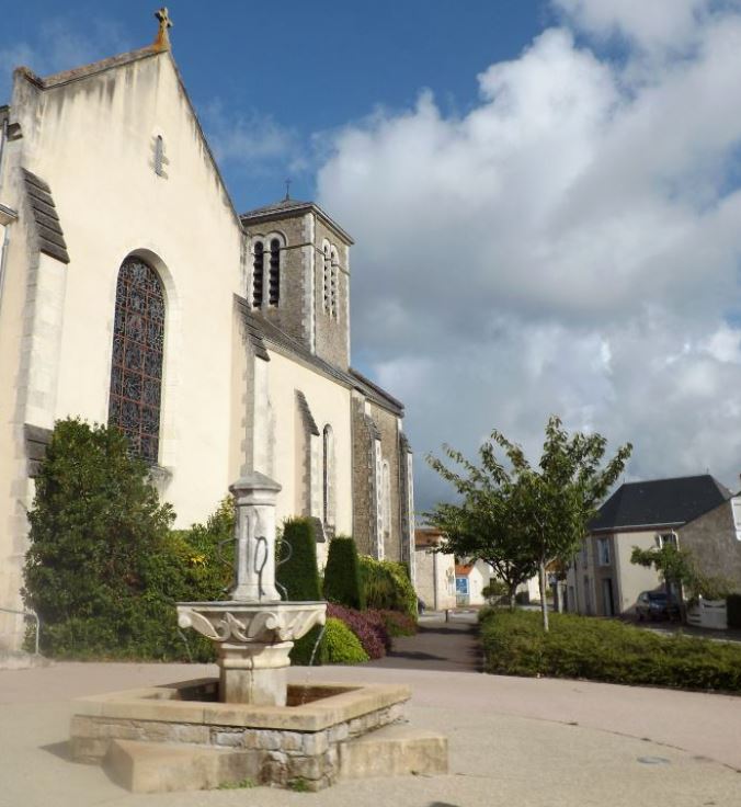 La Génétouze, centre — ville