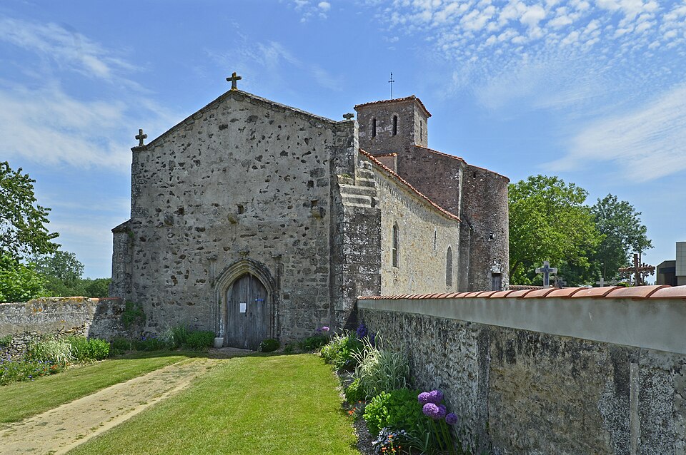 Mesnard — la — Barotiere — Eglise Saint — Christophe 01