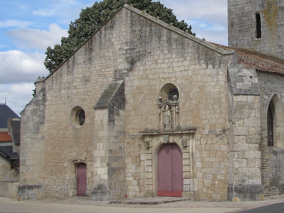 Eglise de Nalliers.