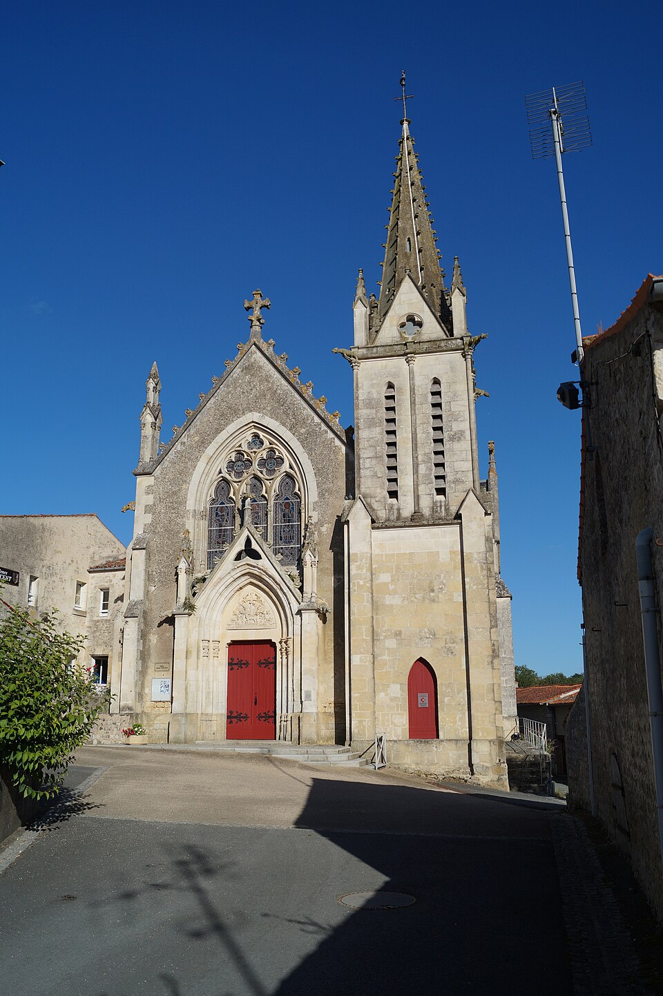 Église Saint — Vincent de L’Orbrie (vue 1, Éduarel, 21 août 2016)