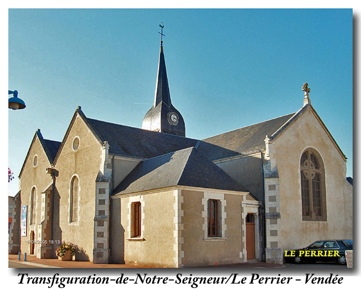 Le Perrier — 85300 — Eglise de la Transfiguration de Notre Seigneur Vendée)