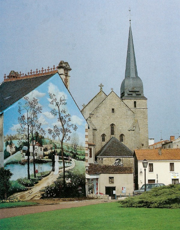 Peinture murale par Raphaël Toussaint