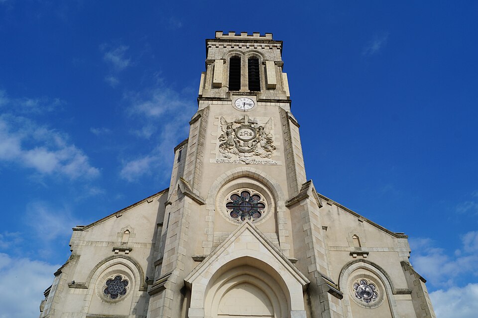 Église Saint — Christophe de Saint — Christophe — du — Ligneron (vue 1, Éduarel, 8 mai 2017)
