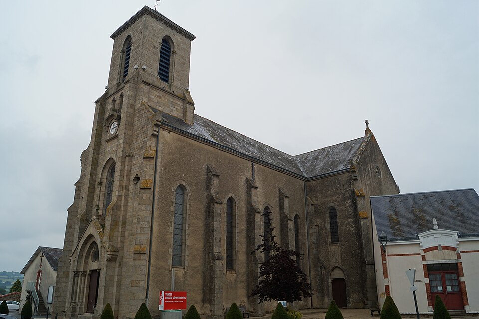 Église Saint — Médard de Saint — Mars — la — Réorthe (vue 1, Éduarel, 17 mai 2017)