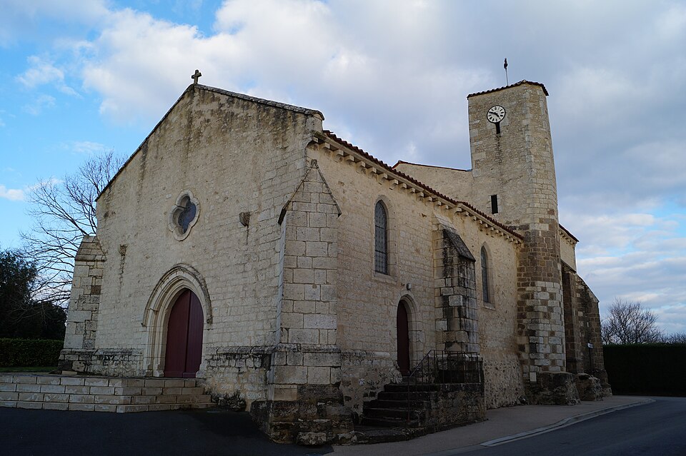 Église Saint — Martin de Saint — Martin — des — Fontaines (vue 2, Éduarel, 8 février 2017)