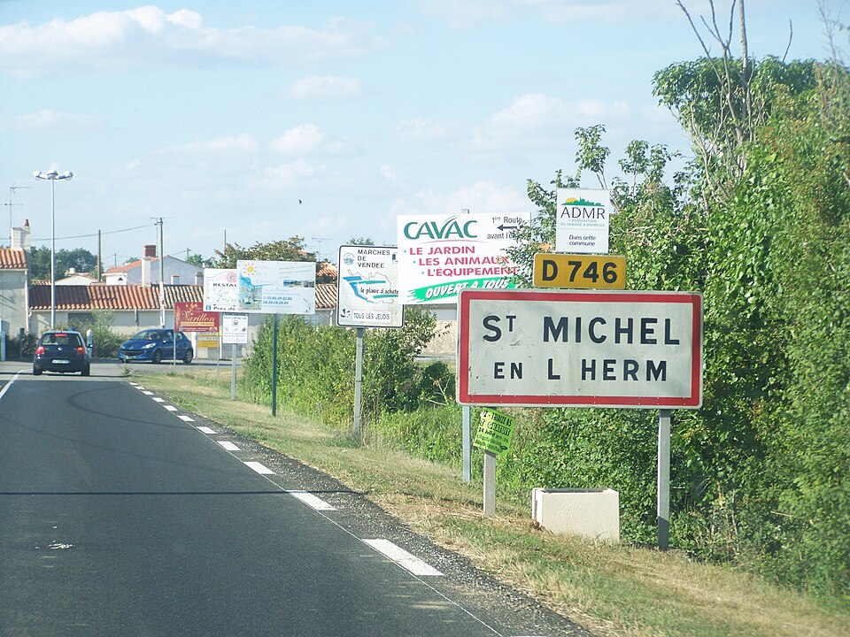 St — Michel en l'Herm (panneau)