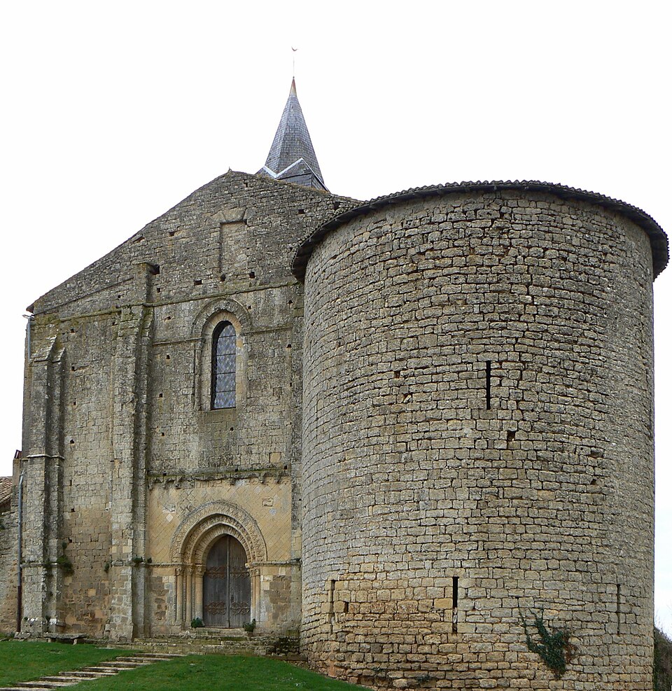 Château — Larcher église