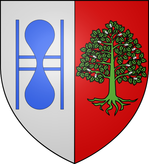 Blason de Lussac-les-Châteaux