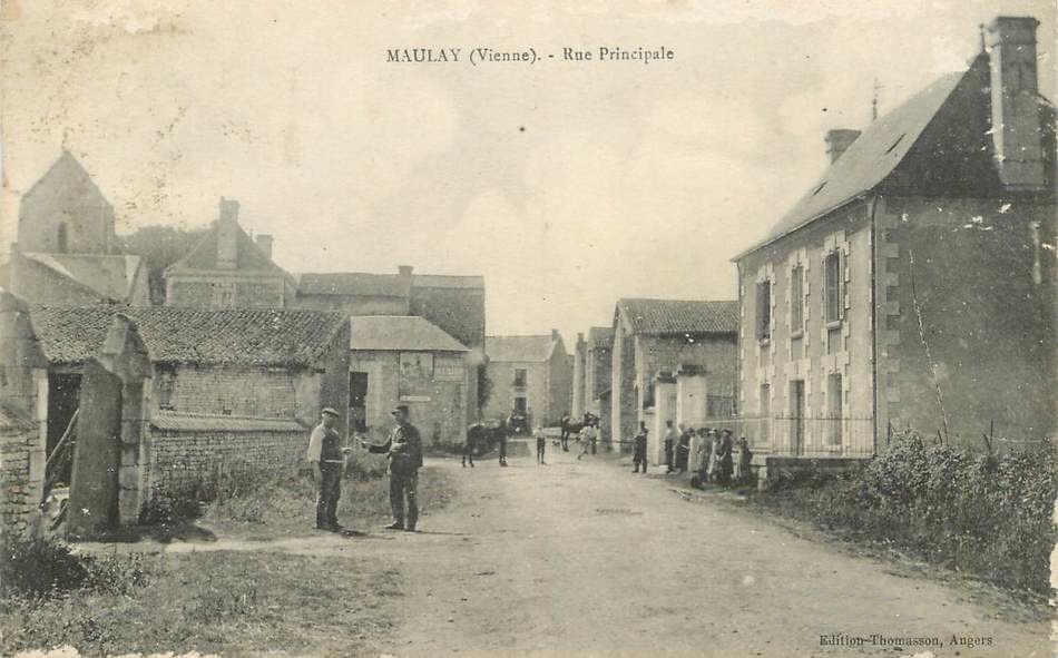 Maulay carte postale vers 1910