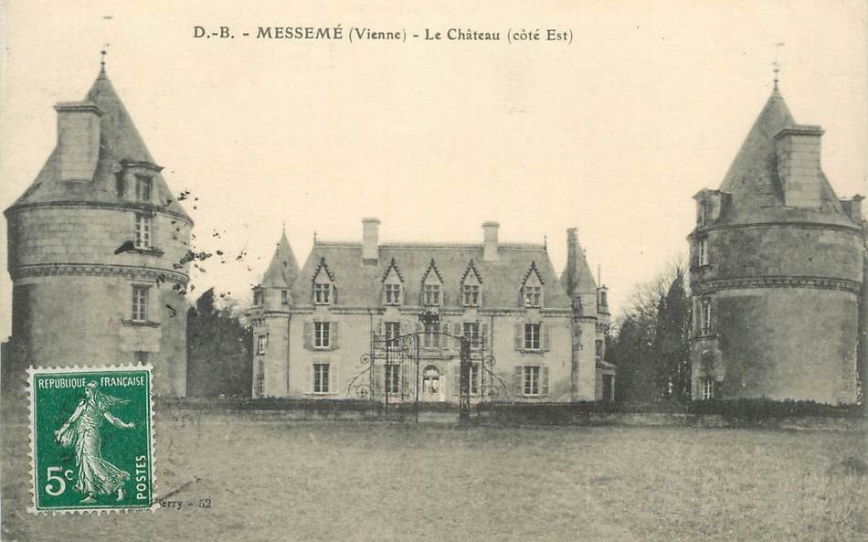 Messemé Le château vers 1910