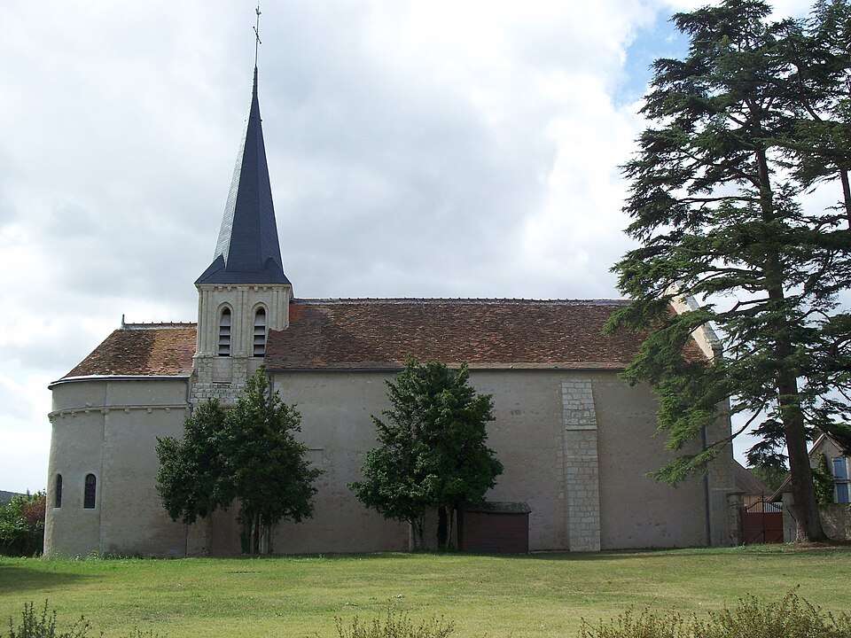 Église Saint — Léger de Vicq — sur — Gartempe