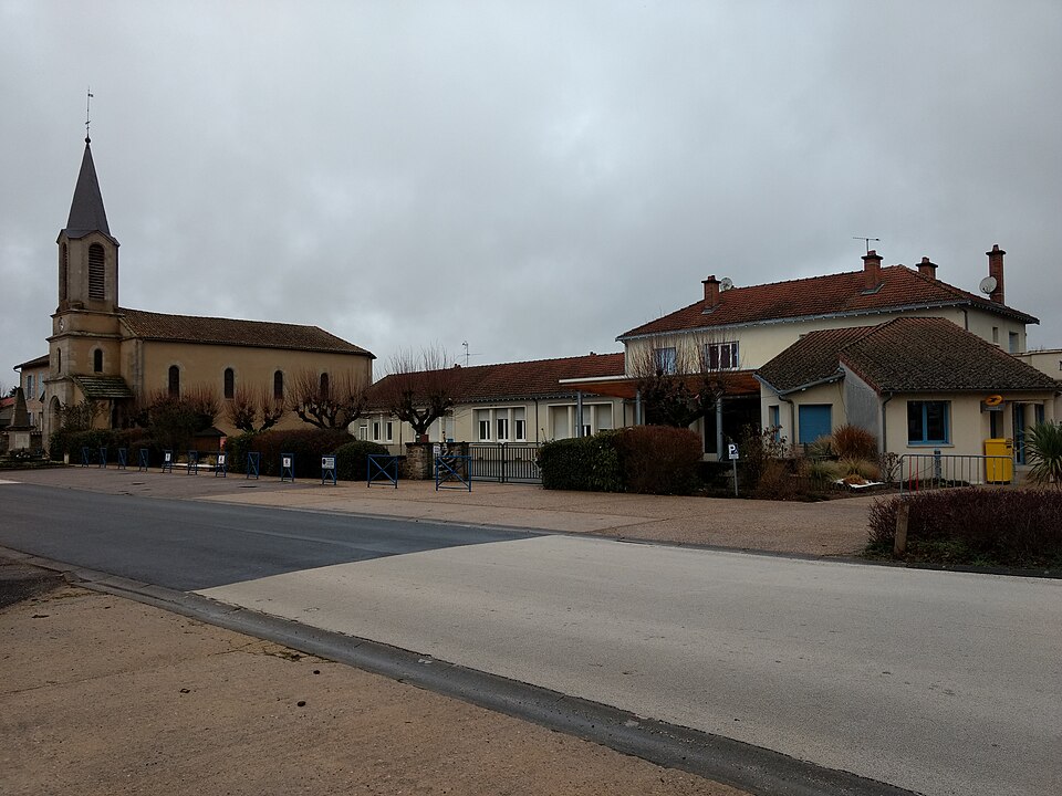 Le bourg de Chamboret